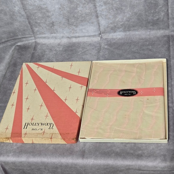 Accessories - Hollywood Hose Stockings First Quality Seam Free Microfilm Nylon 9.5